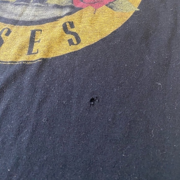 Guns N Roses Crewneck graphic tee black S - Picture 5 of 9